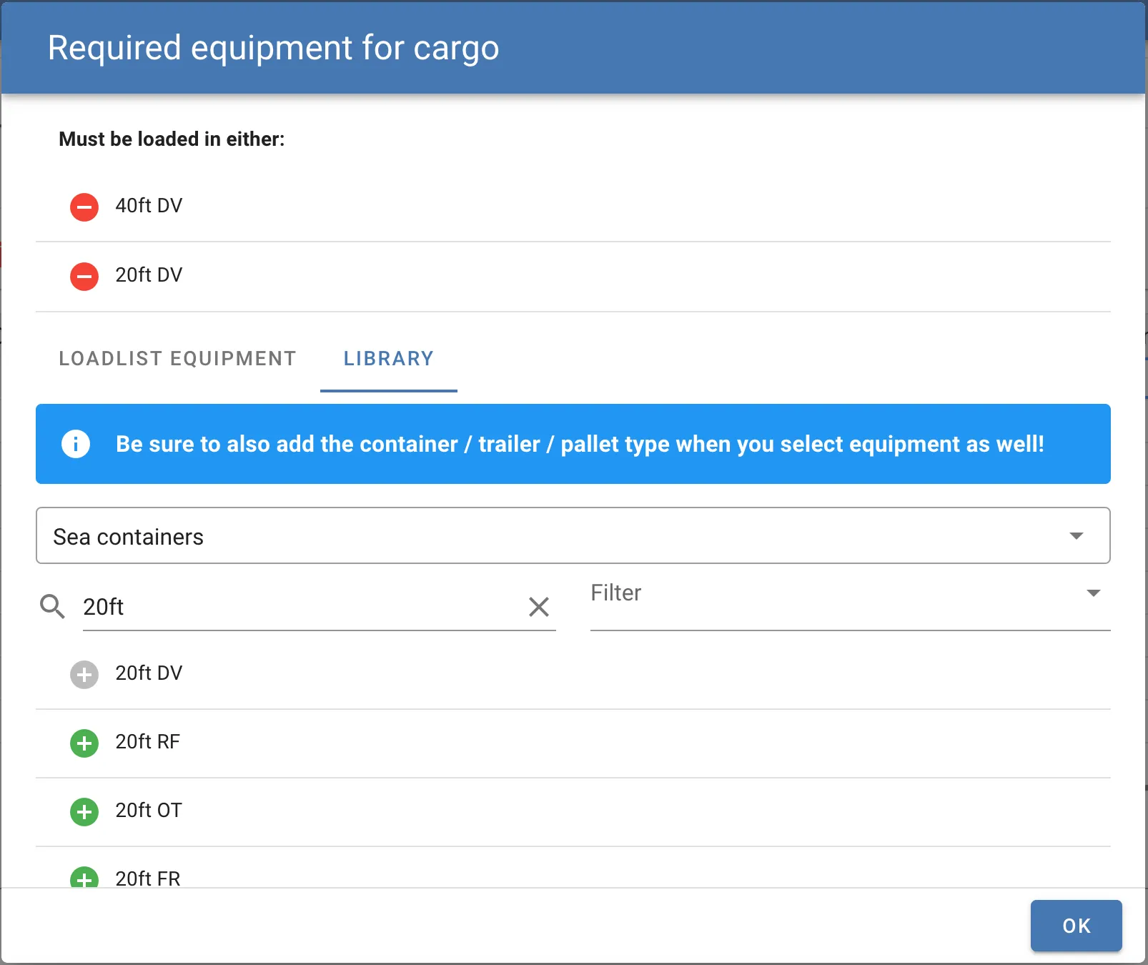 Container IDs