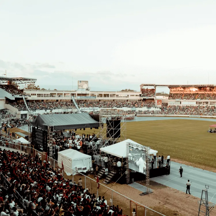 Live event setup