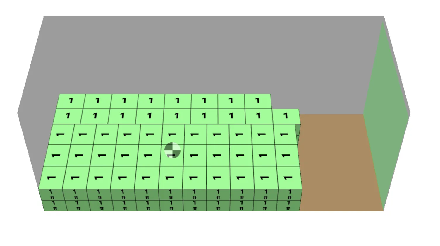 Minimize used height setting